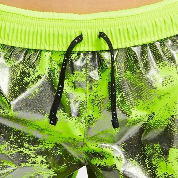 Nike Air Women's 3" Running Shorts Volt Size S,M,XL - Picture 4 of 12